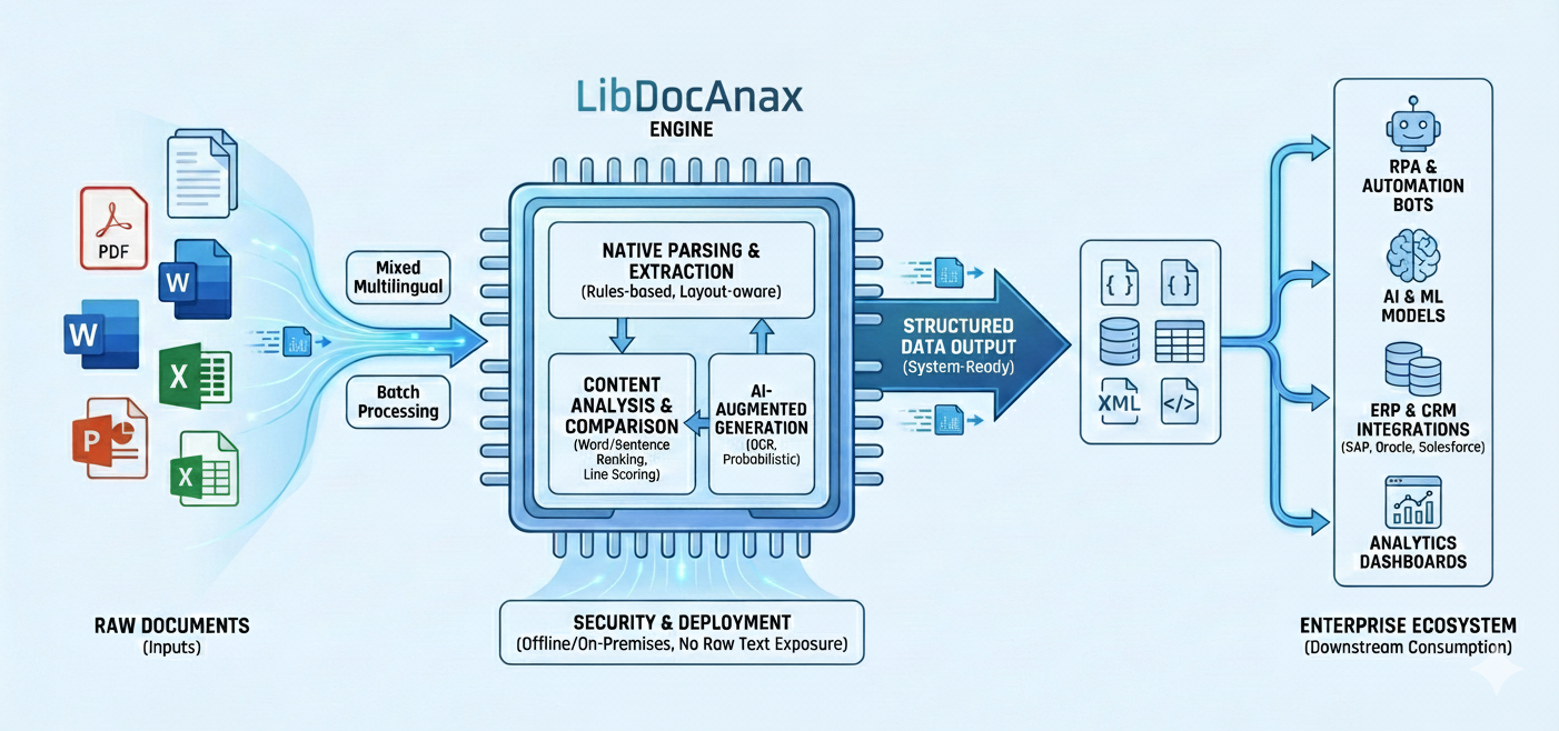 Document intelligence and data-pipeline engine